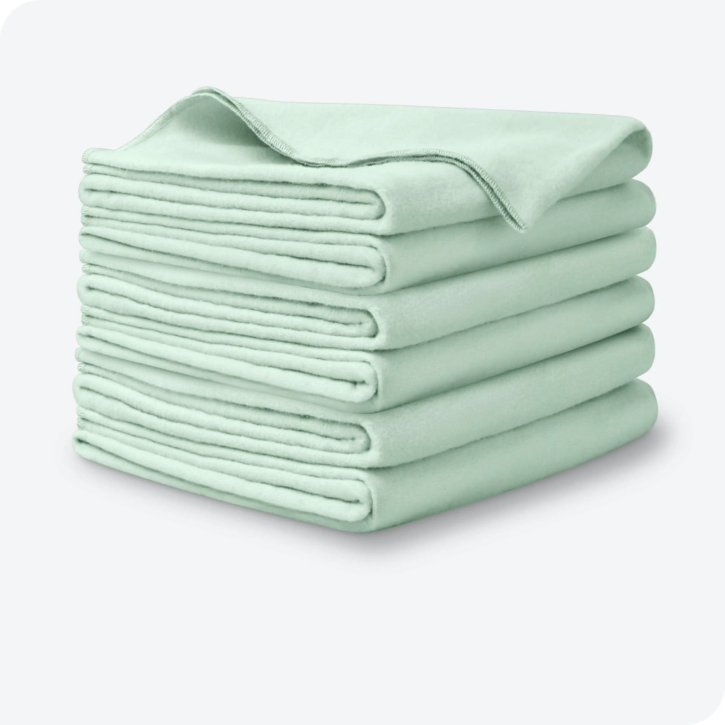 100% Cotton Flannel Receiving Blanket – 6-Pack