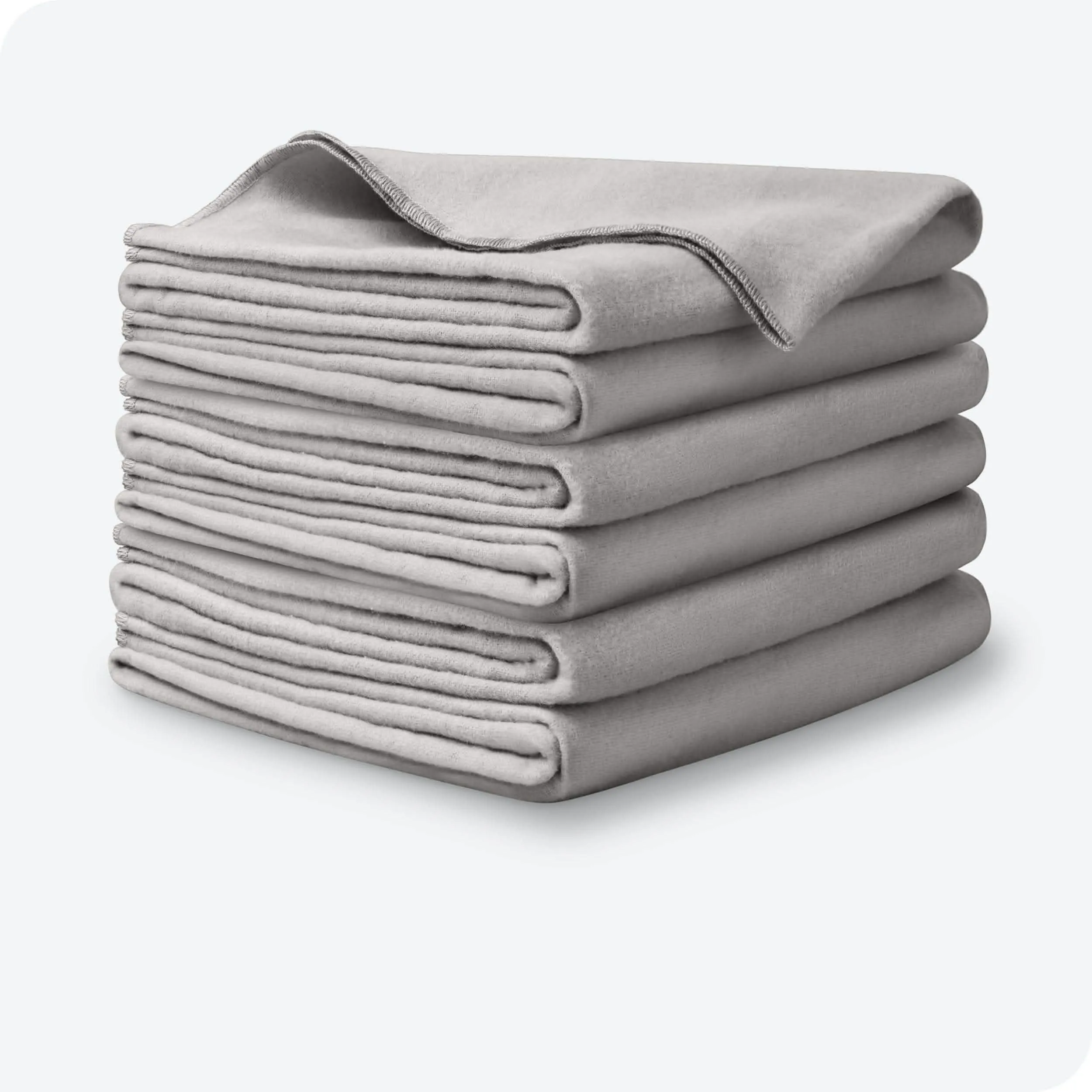 100% Cotton Flannel Receiving Blanket – 6-Pack