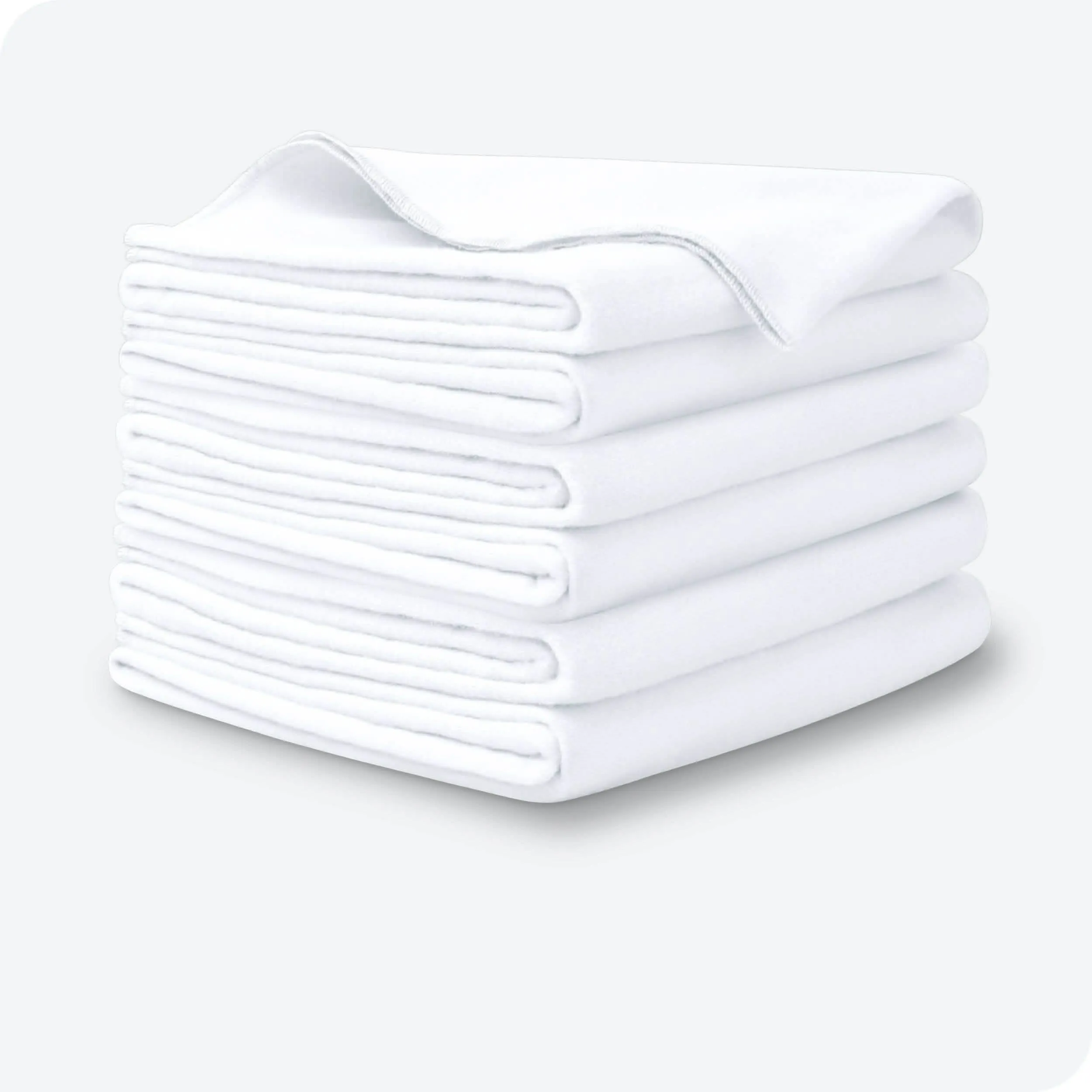 100% Cotton Flannel Receiving Blanket – 6-Pack