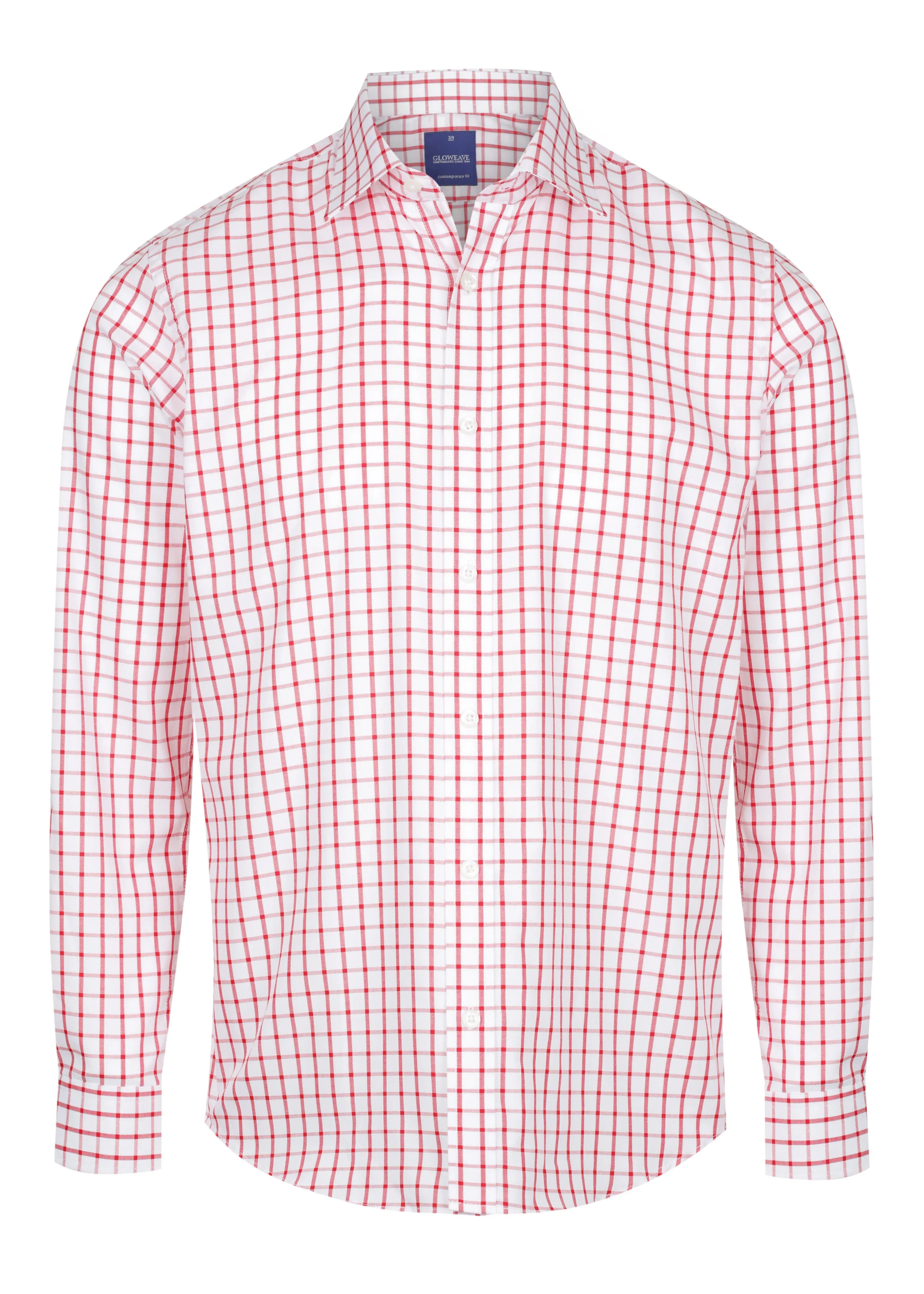 1712L Oxford Check Long Sleeve Shirt