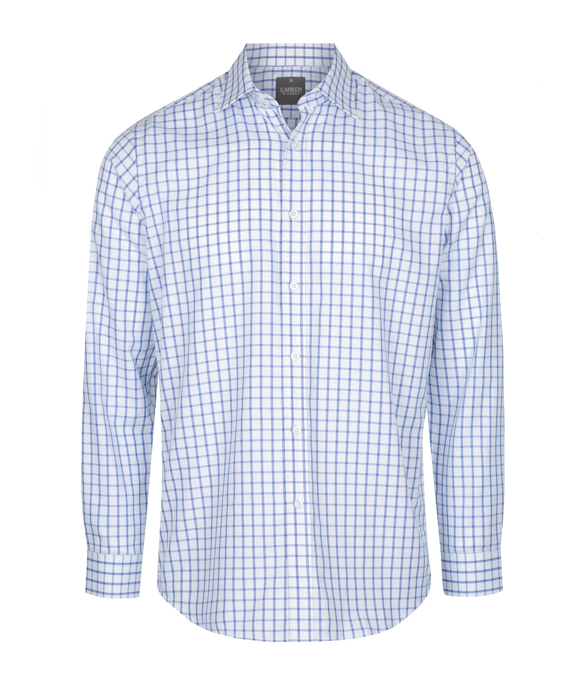 1712L Oxford Check Long Sleeve Shirt