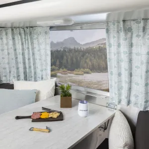 Airstream Printed Custom Curtains for Caravel Travel Trailers