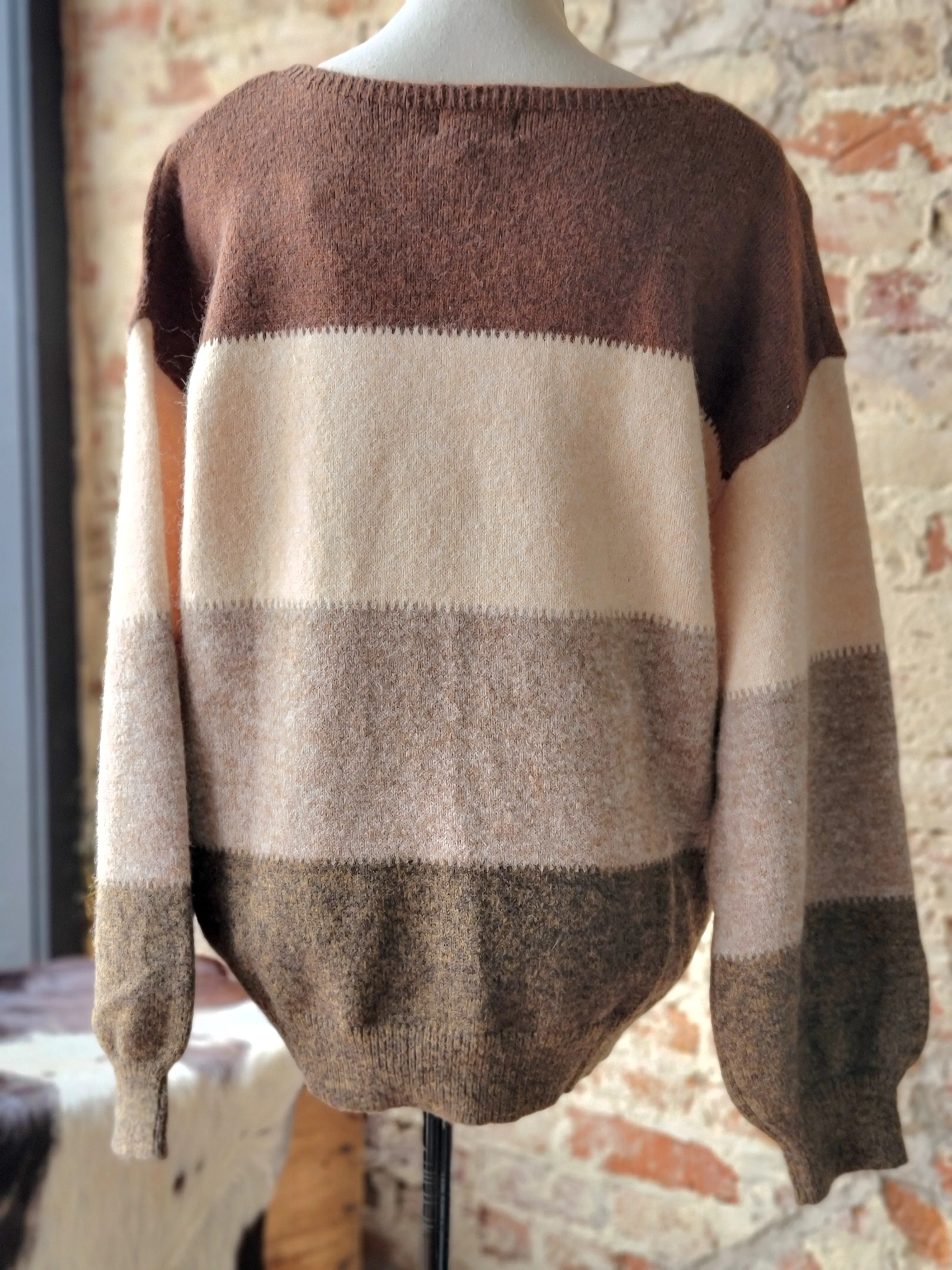 Alaura Color Block Knit Sweater