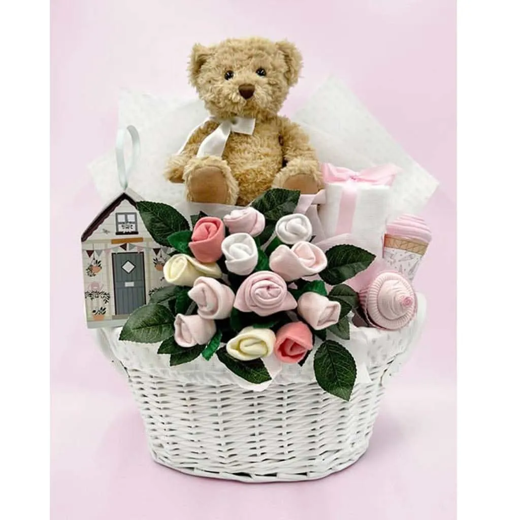 Babyblooms Bertie's New Baby Gift Basket