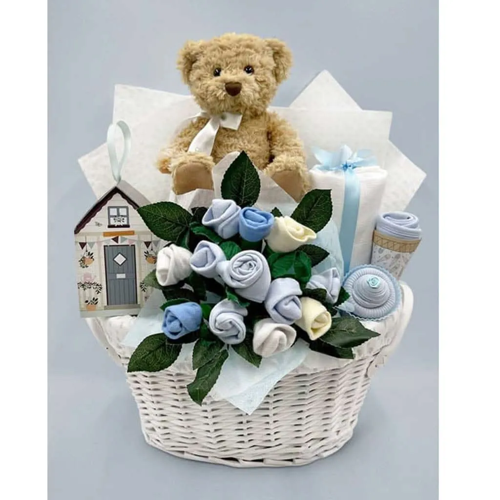 Babyblooms Bertie's New Baby Gift Basket