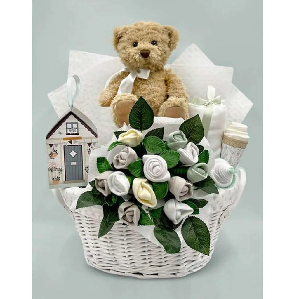 Babyblooms Bertie's New Baby Gift Basket