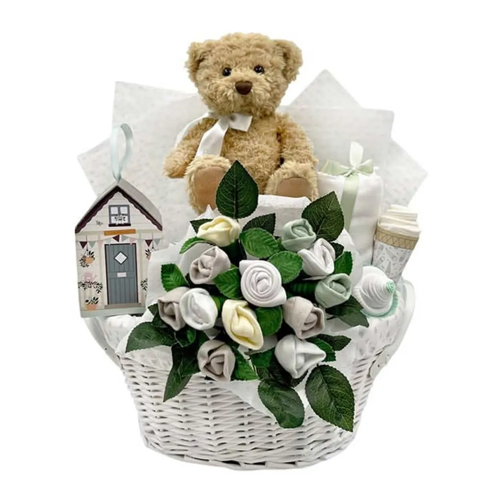 Babyblooms Bertie's New Baby Gift Basket