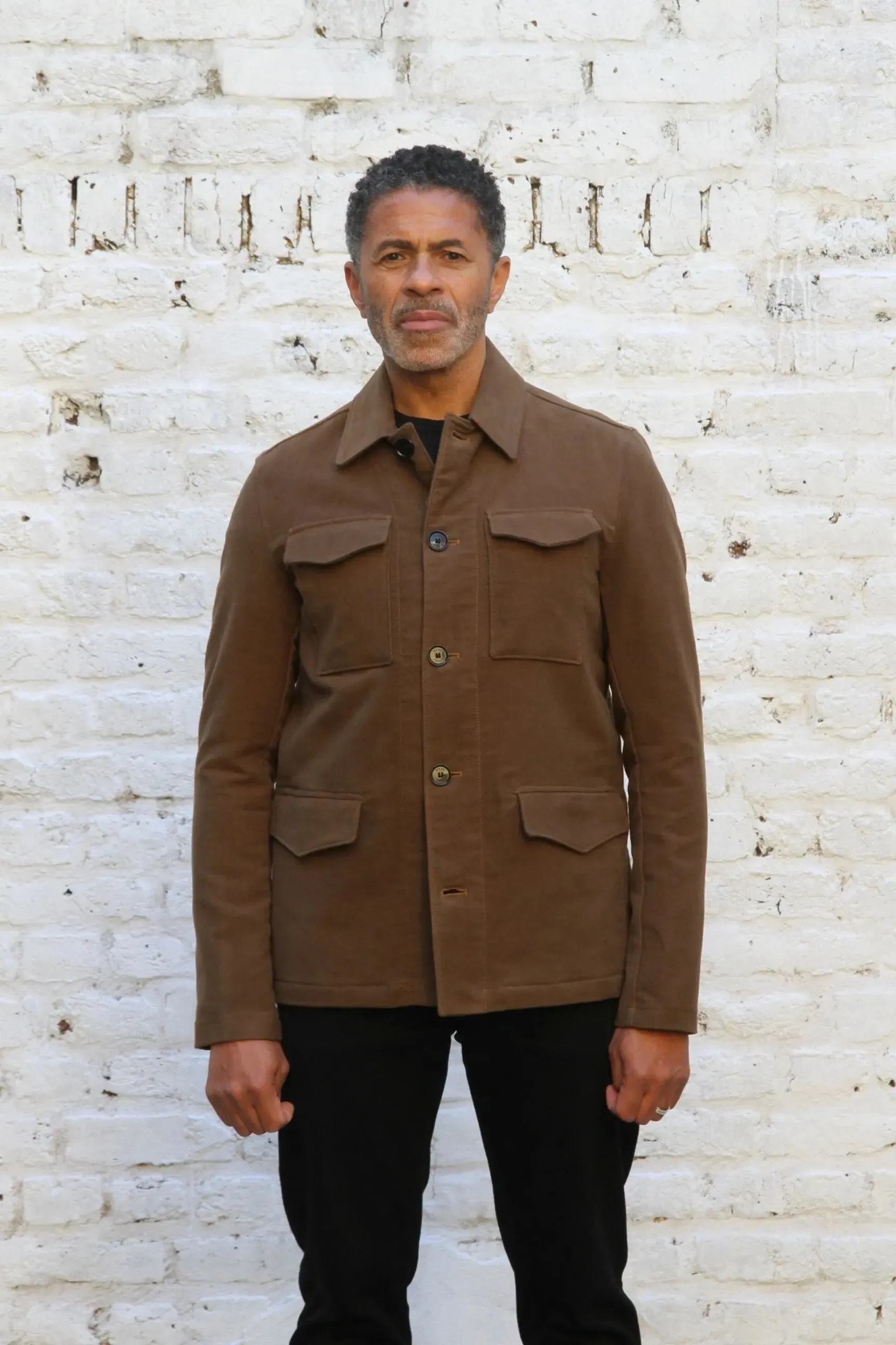 Baker Four Pocket Jacket - Camel Moleskin