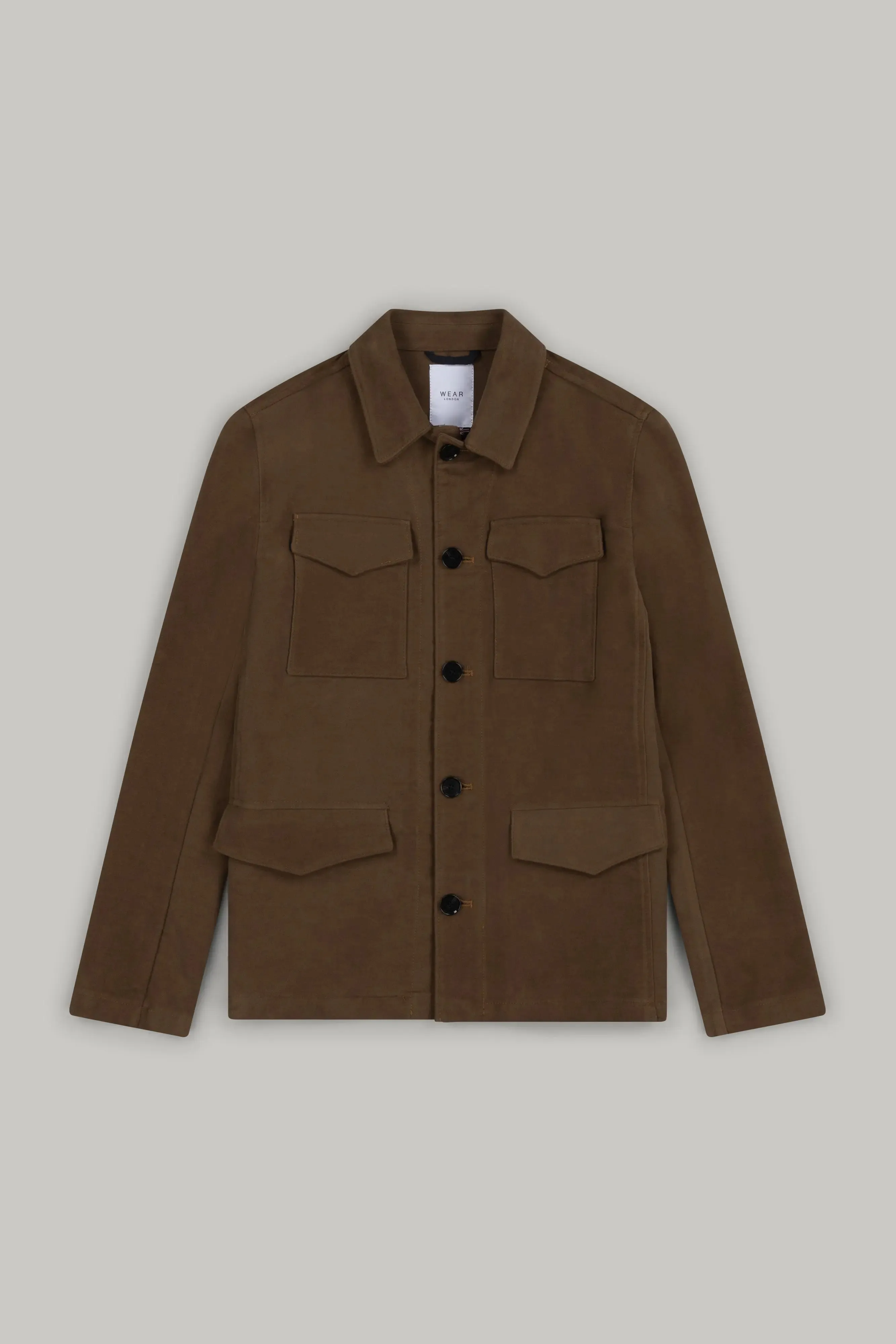 Baker Four Pocket Jacket - Camel Moleskin