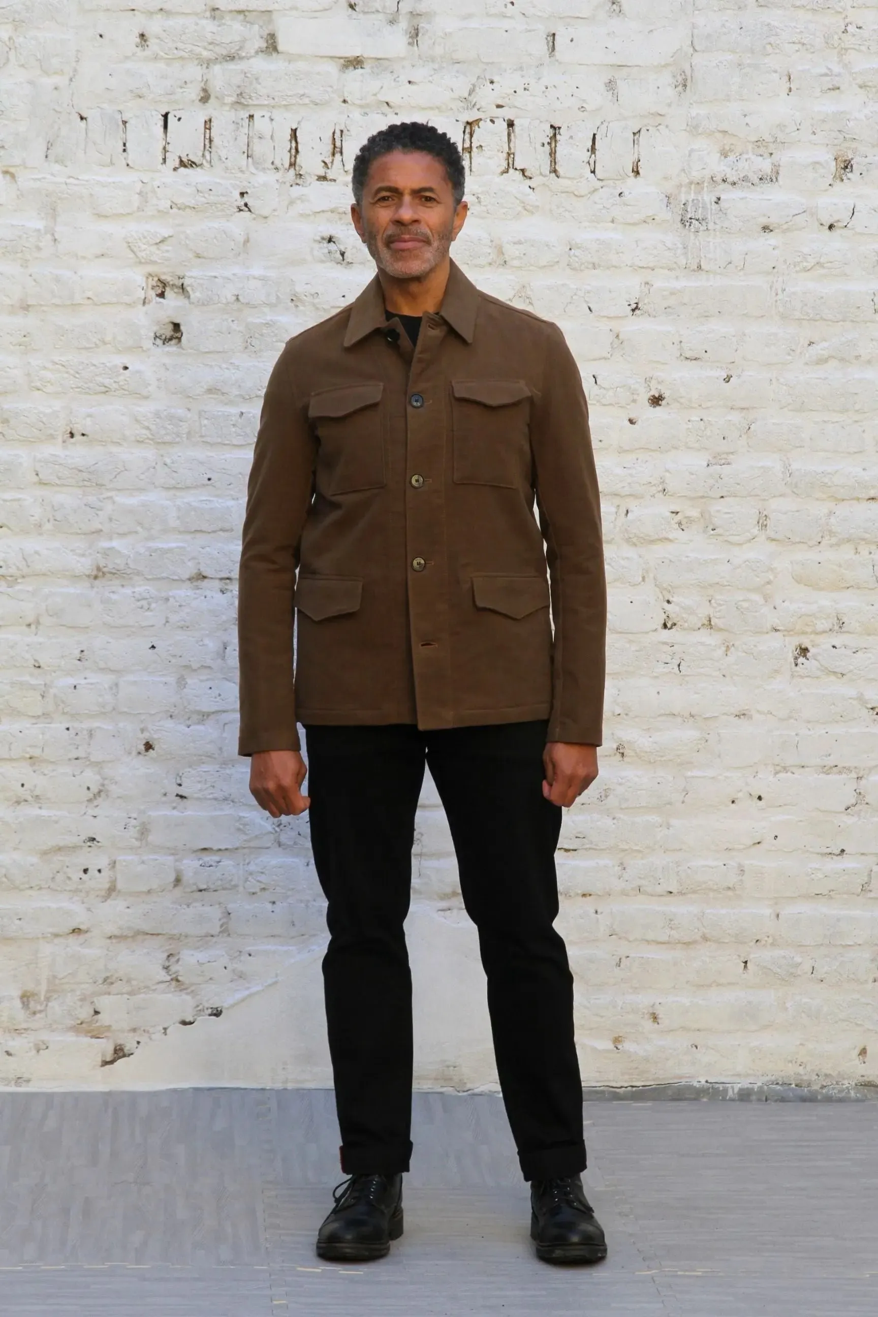 Baker Four Pocket Jacket - Camel Moleskin