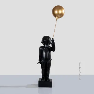 BALLOON BOY HANDMADE SCULPTURE