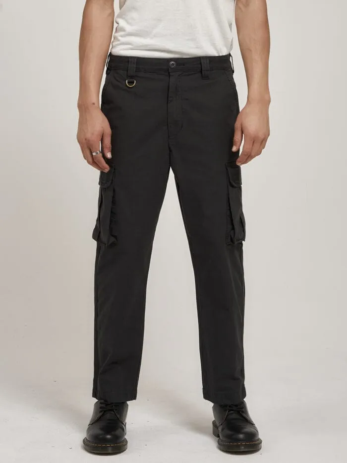 Century Slacker Cargo Pant - Dark Charcoal