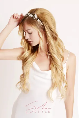 Crystal Bridal Hair Crown Vine