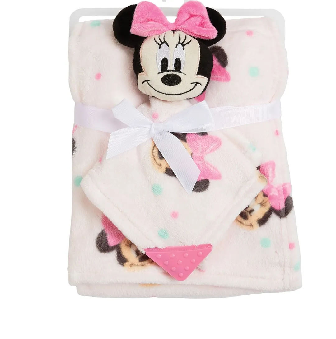 Disney Baby Blanket and Lovey - Minnie Mouse