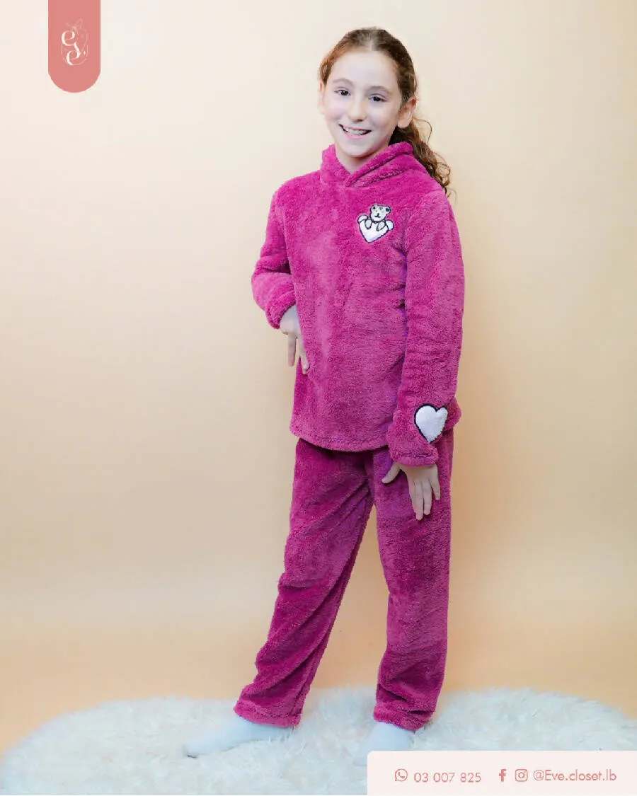 EVE.CLOSET Kids' Polar Pajamas