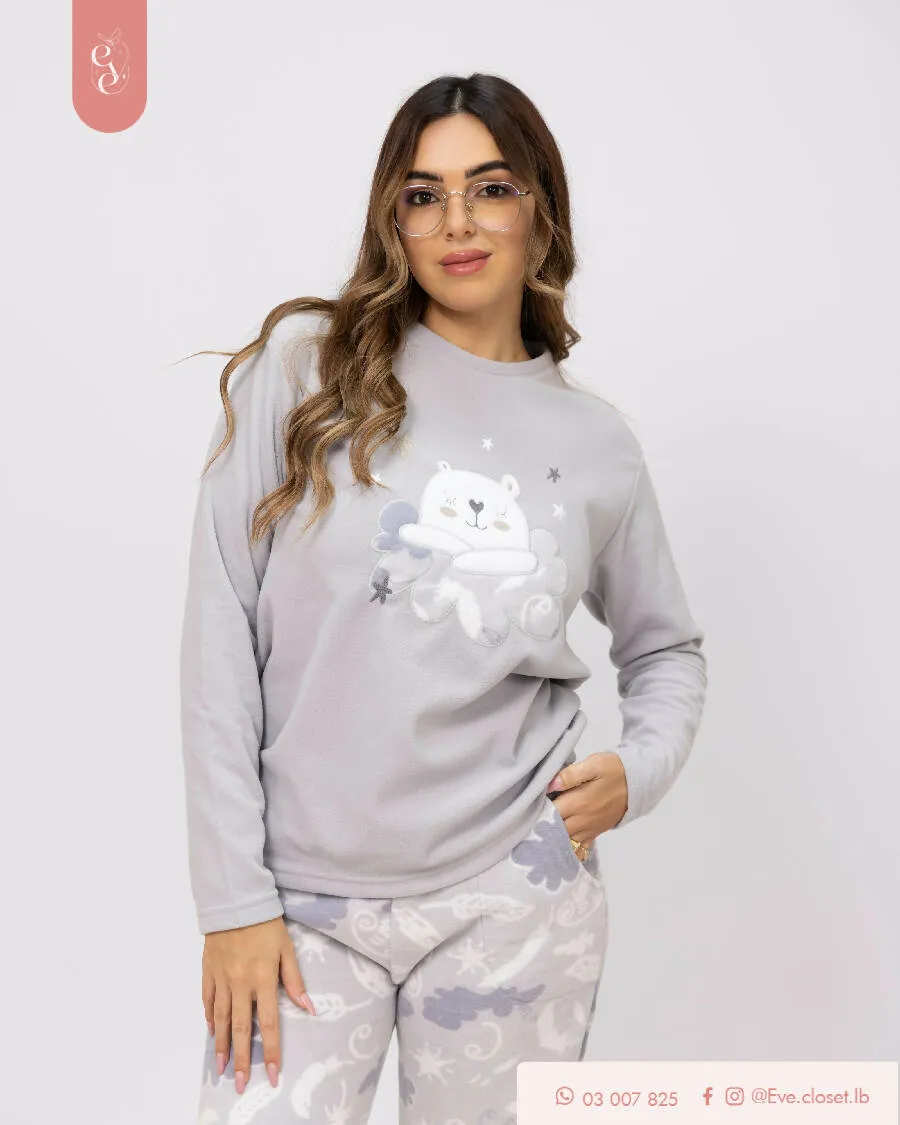 EVE.CLOSET Ladies' Polar Pajamas