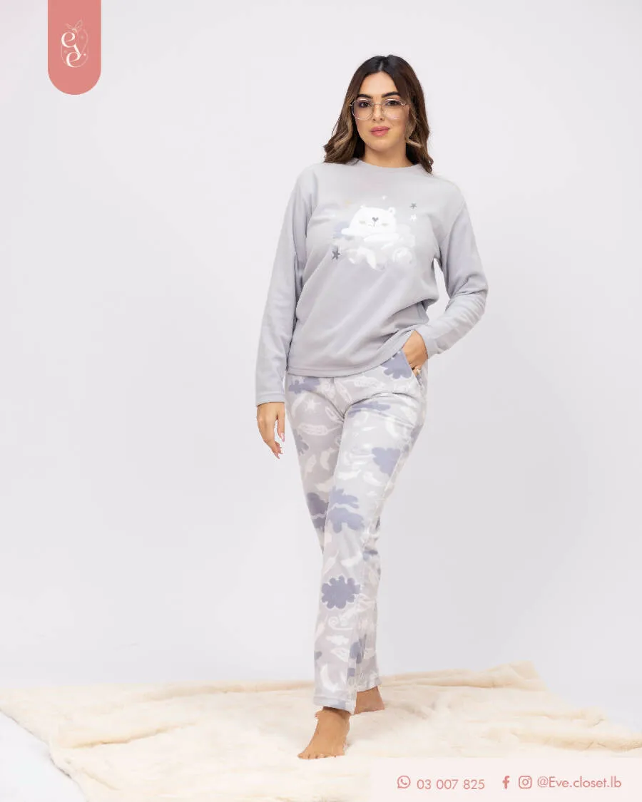 EVE.CLOSET Ladies' Polar Pajamas