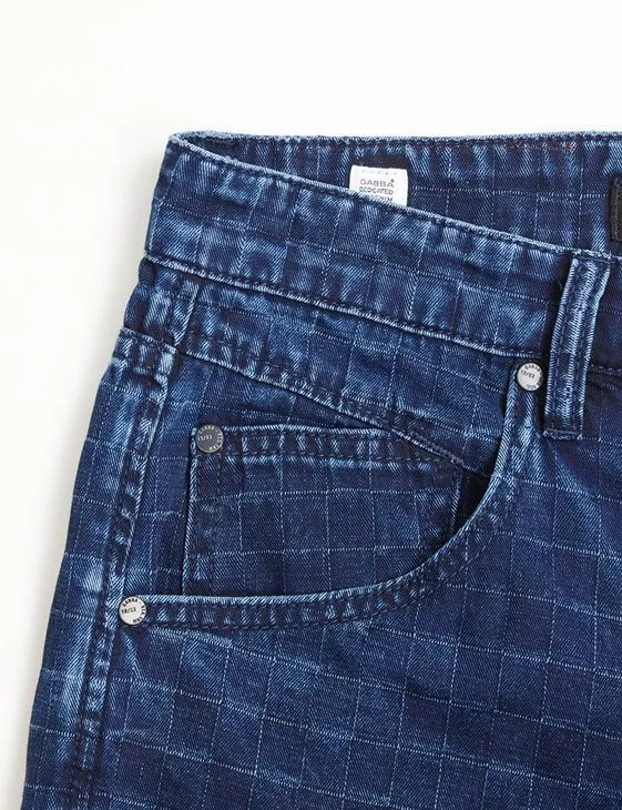 GABBA - ANKER SHORTS DK Denim