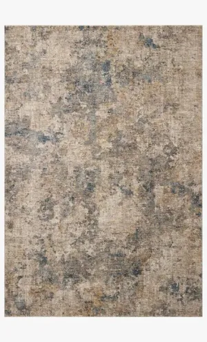 Gaia GAA-03 Taupe/Denim Rug