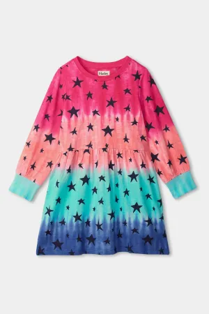 Girls Dress Hatley Rainbow Galaxy Skater