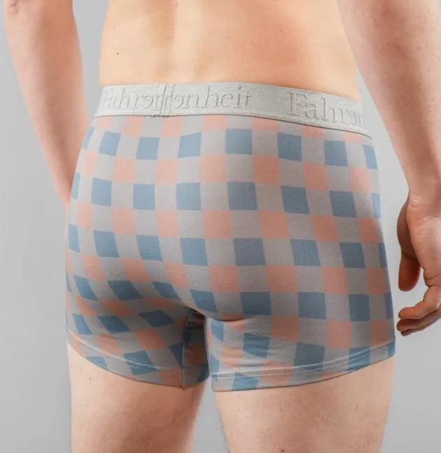 Grant Trunk | Grey Checkerboard