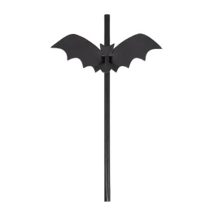 Halloween Bat Straws