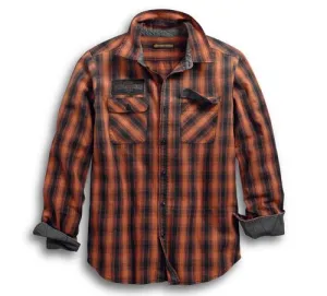 Harley-Davidson® Men's Oak Leaf Plaid Shirt - 99010-18VM