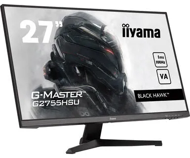 Iiyama G-Master Black Hawk G2755hsu-B1 - Led Monitor - 27" - 1920 X 1080 Full Hd (1080P) @ 100 Hz - Va - 250 Cd/M� - 400