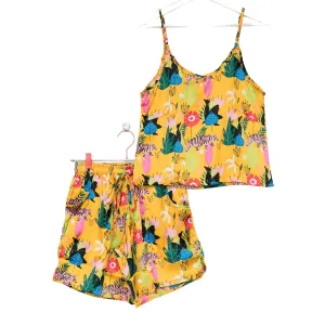 Island Empress Satin Cami   Shorts 2-Piece Set