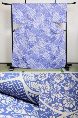 Japanese yukata kimono / D #126