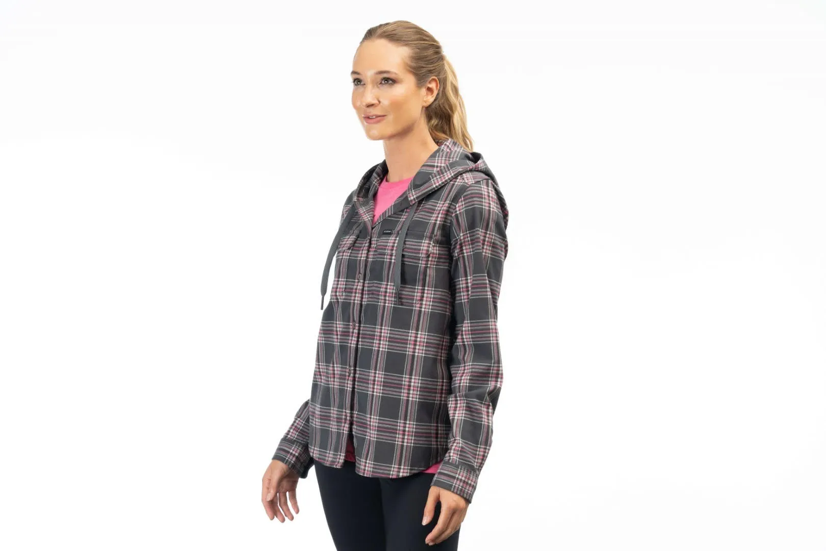 Klim Ginny Mountain Midweight Stretch Flannel Hoodie