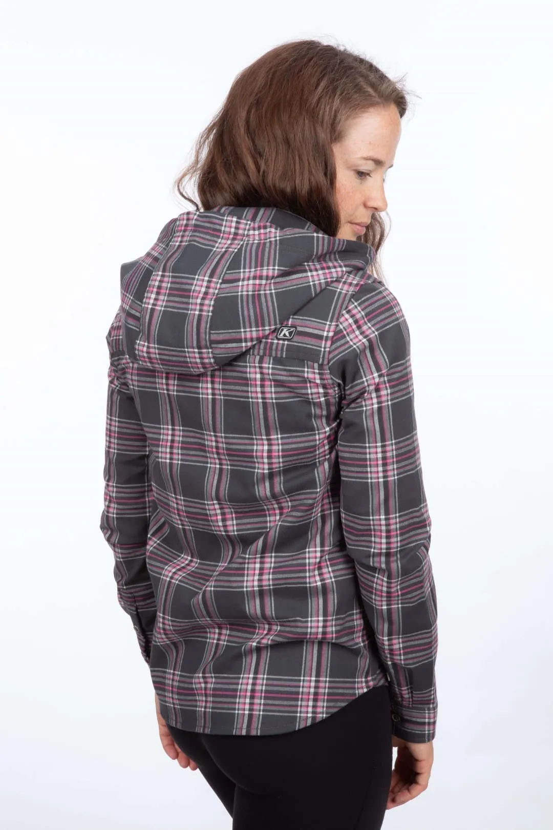 Klim Ginny Mountain Midweight Stretch Flannel Hoodie