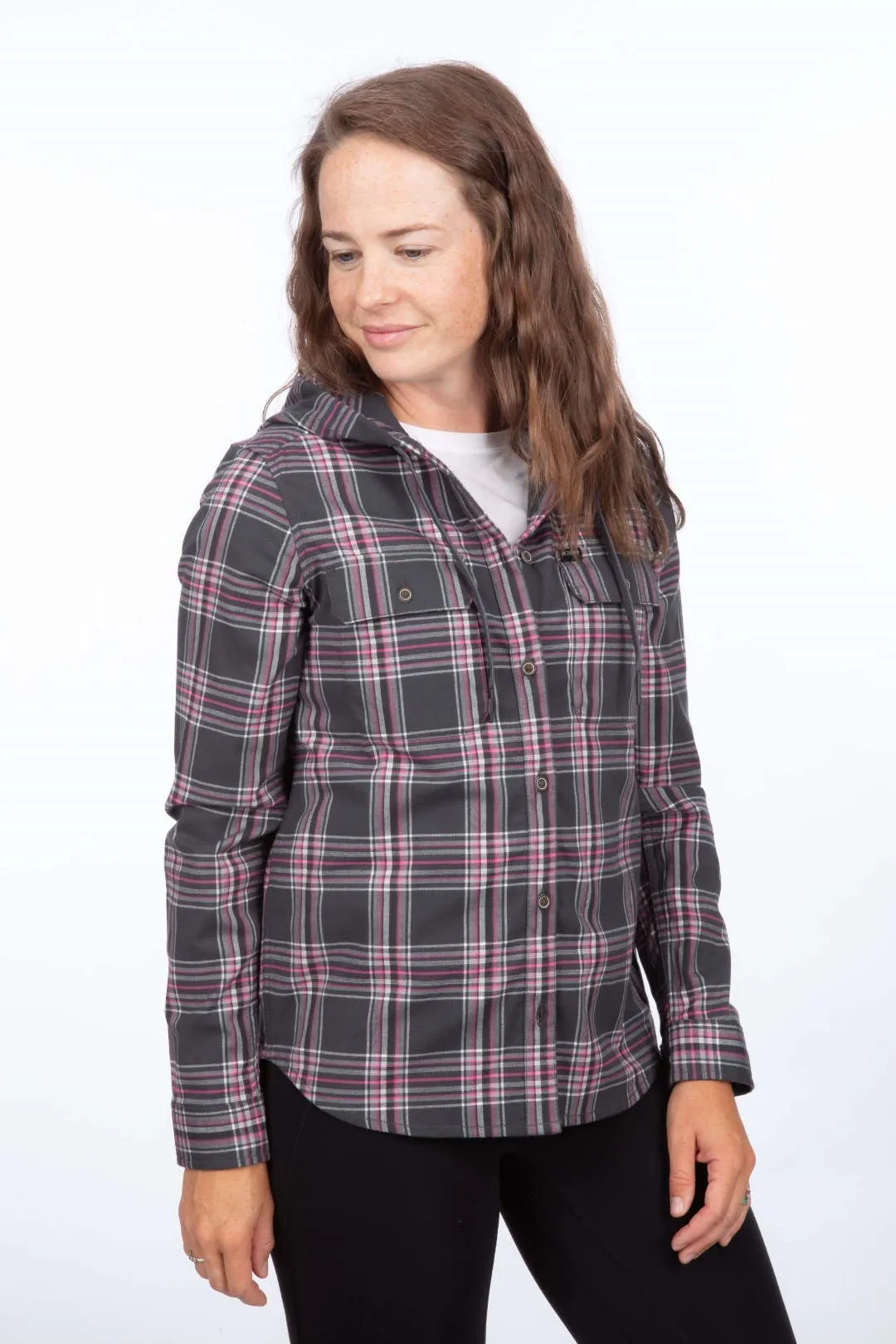 Klim Ginny Mountain Midweight Stretch Flannel Hoodie