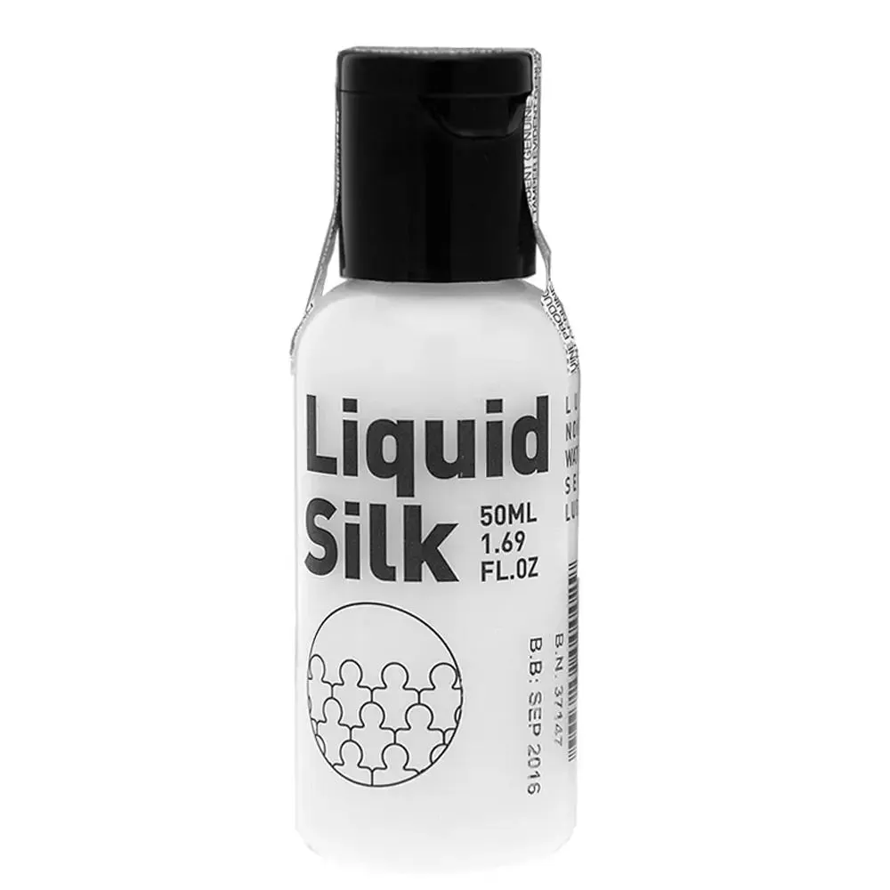 Liquid Silk Non-tacky Water-based Sex Lube, 50ml