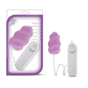 Luxe - Swirl - Bullet With Silicone Sleeve -  Purple