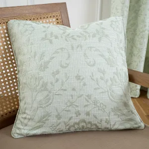 Marple Cushion by Curtina in Sage Green 43 x 43cm