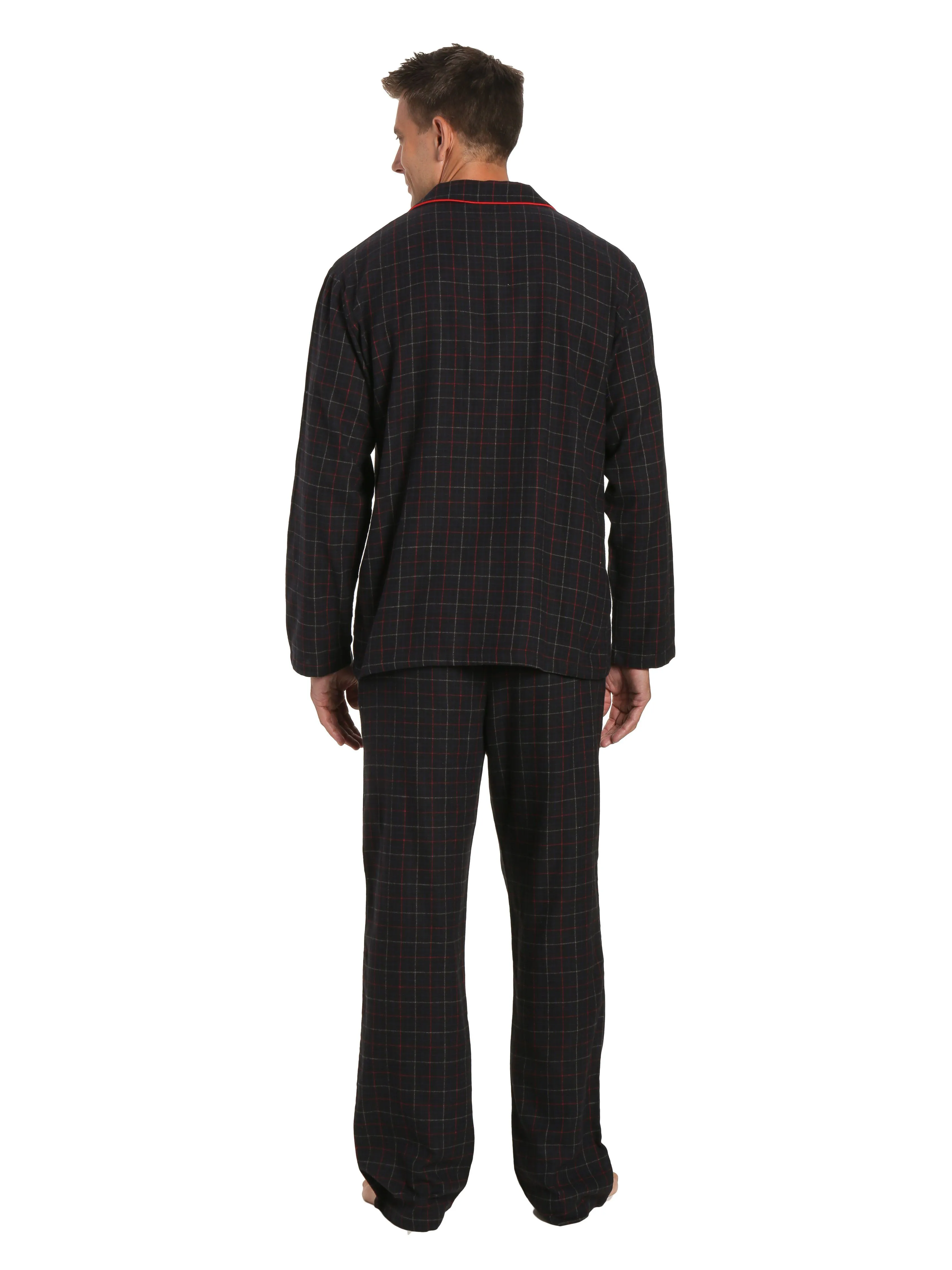 Men's 100% Cotton Flannel Pajama Set