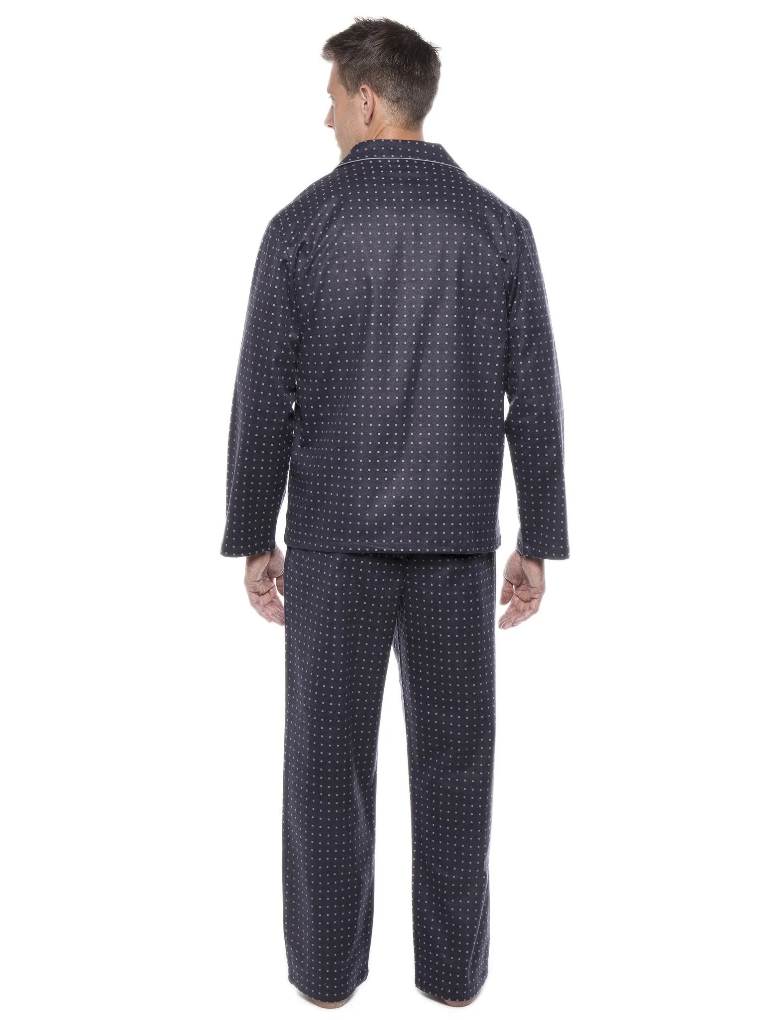 Men's 100% Cotton Flannel Pajama Set