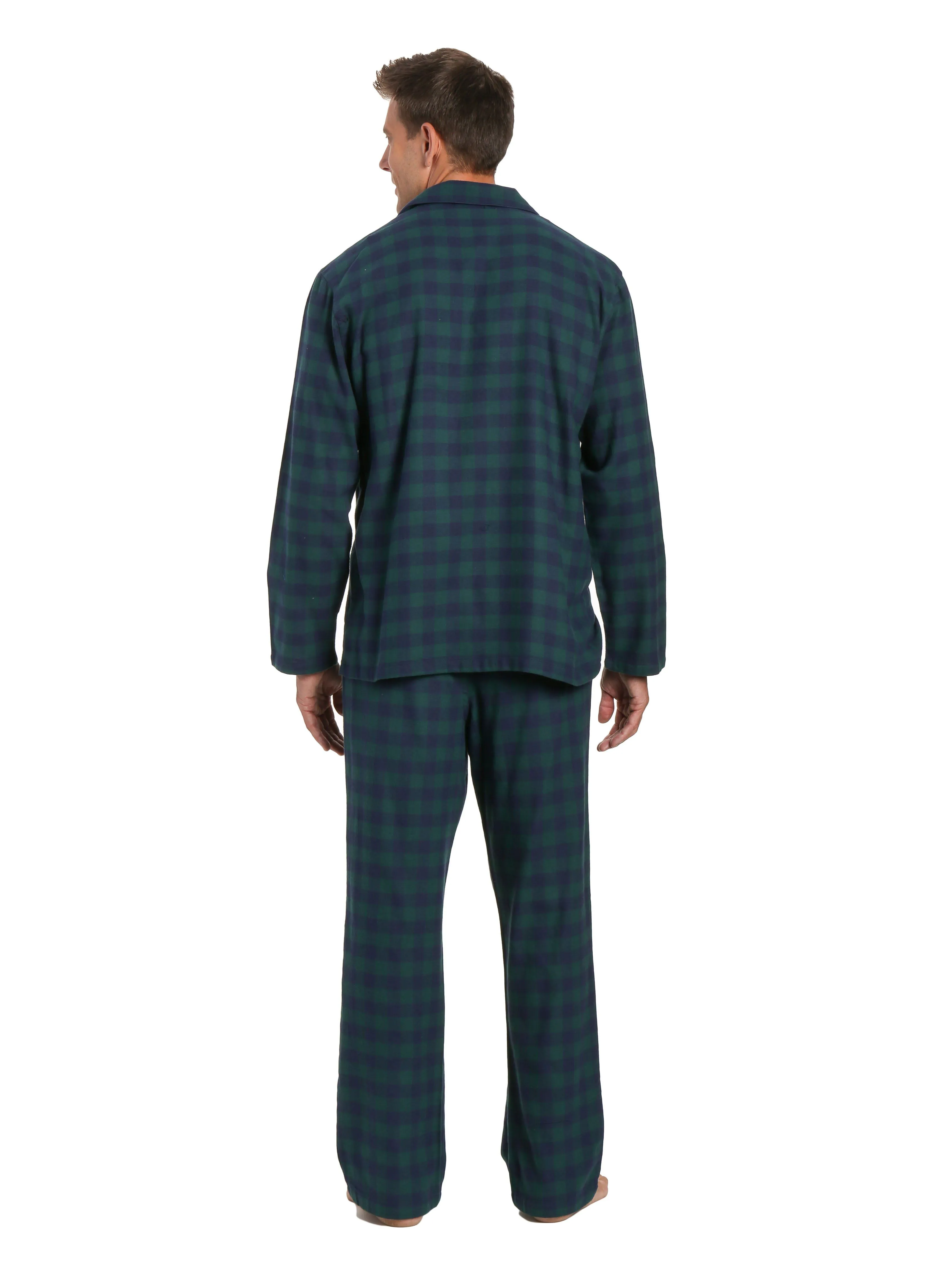 Men's 100% Cotton Flannel Pajama Set