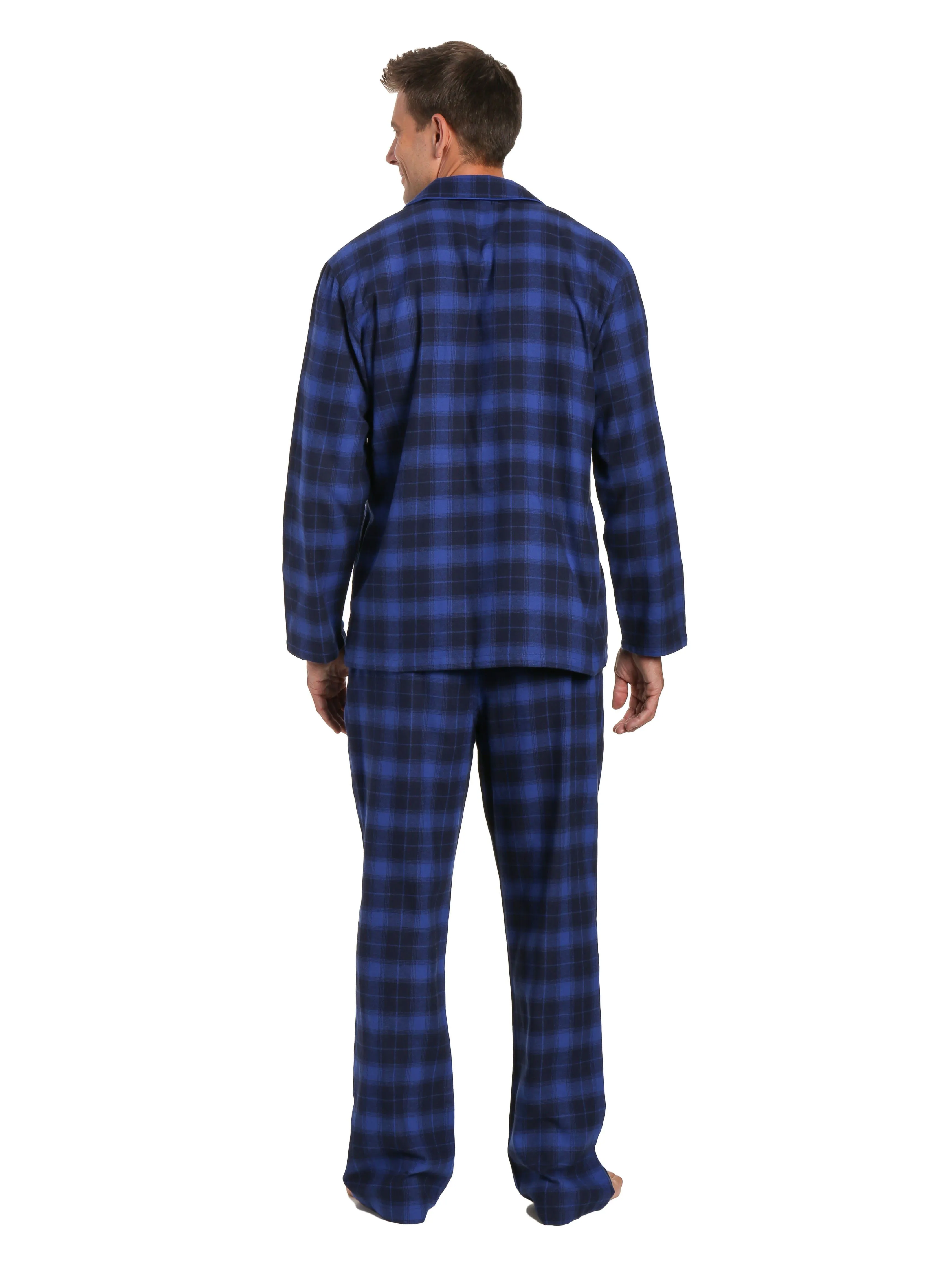 Men's 100% Cotton Flannel Pajama Set