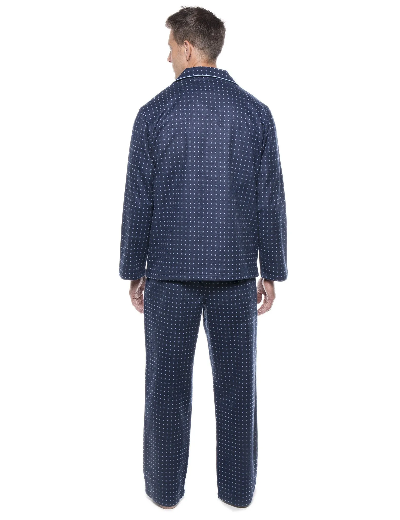 Men's 100% Cotton Flannel Pajama Set