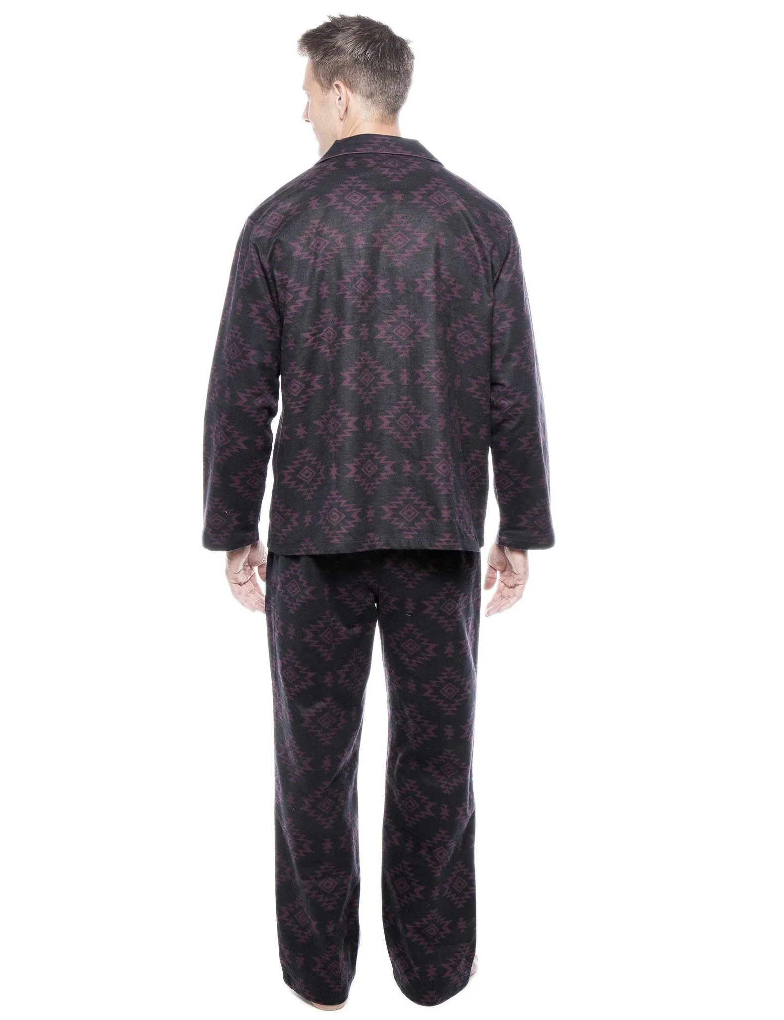 Men's 100% Cotton Flannel Pajama Set