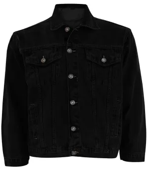 Mens Casual Denim Jacket Long Sleeve