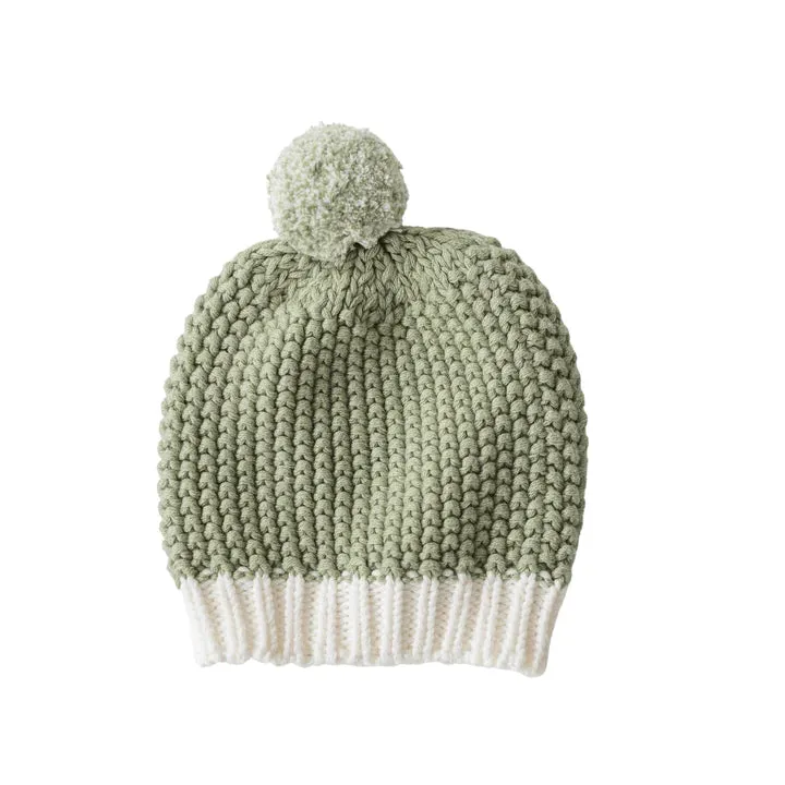 Mini Moss Baby Hat