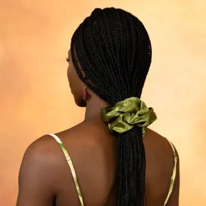 Moringa Satin Scrunchie