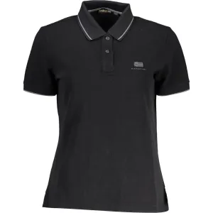 Napapijri Black Cotton Women Polo Shirt