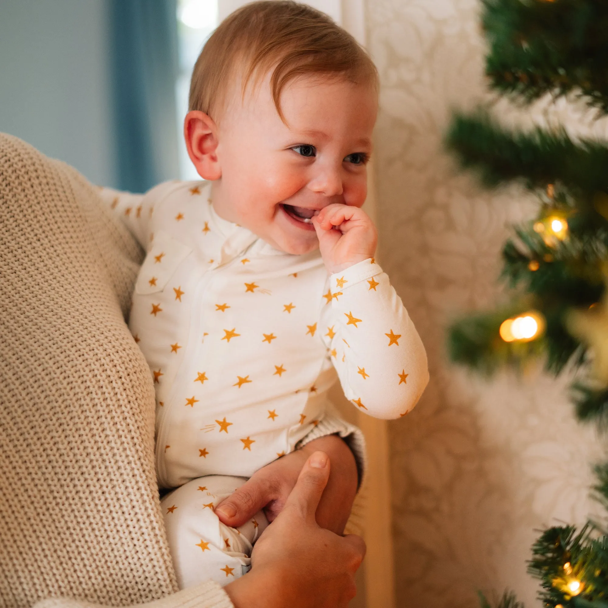 NOEL FOOTED JAMMIES