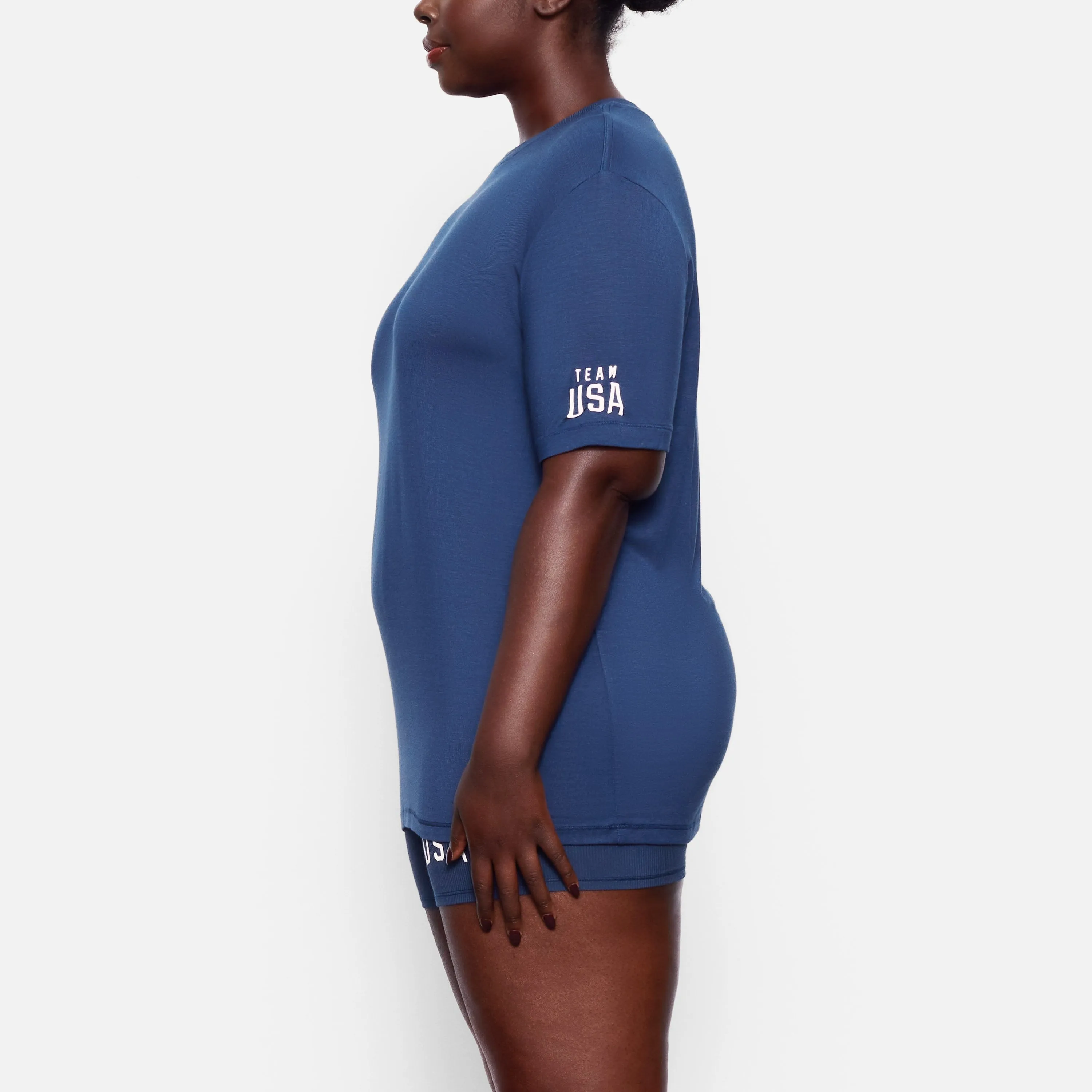 OLYMPIC CAPSULE JERSEY T-SHIRT | NAVY