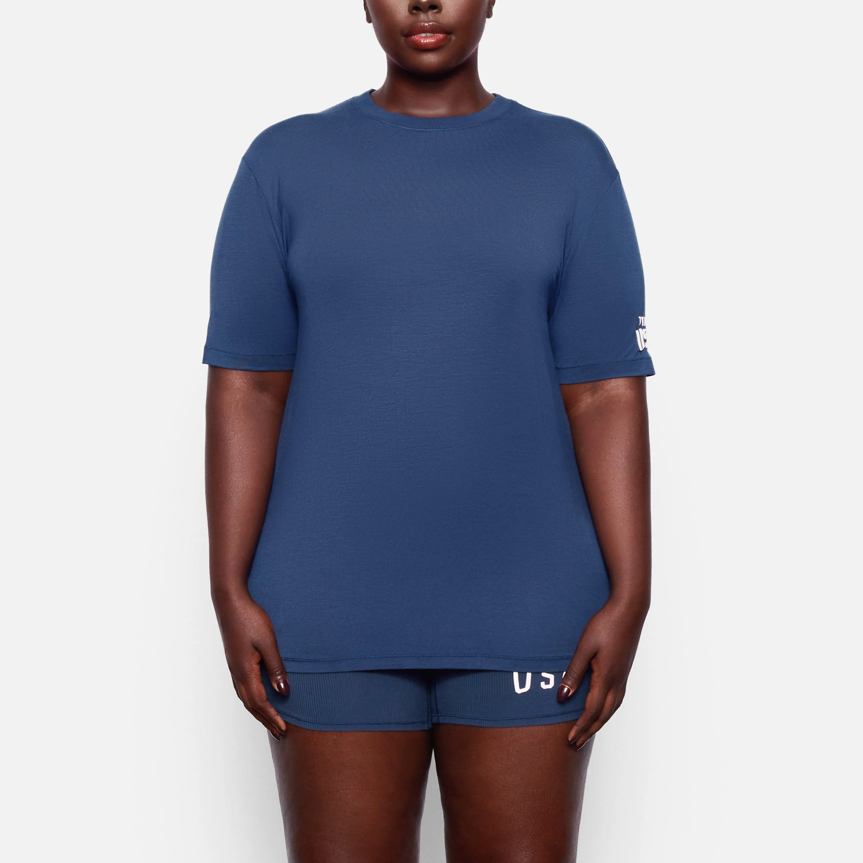 OLYMPIC CAPSULE JERSEY T-SHIRT | NAVY