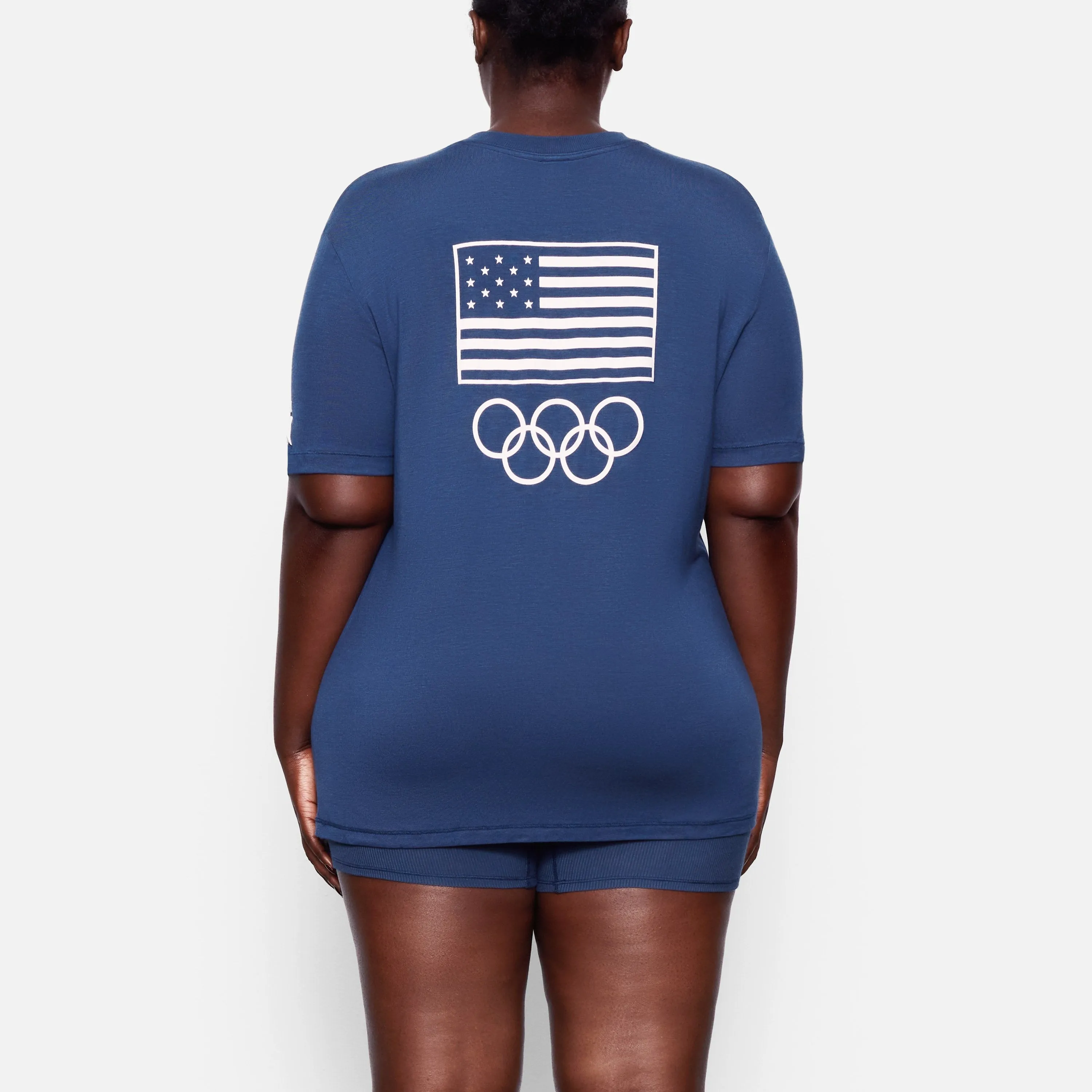 OLYMPIC CAPSULE JERSEY T-SHIRT | NAVY